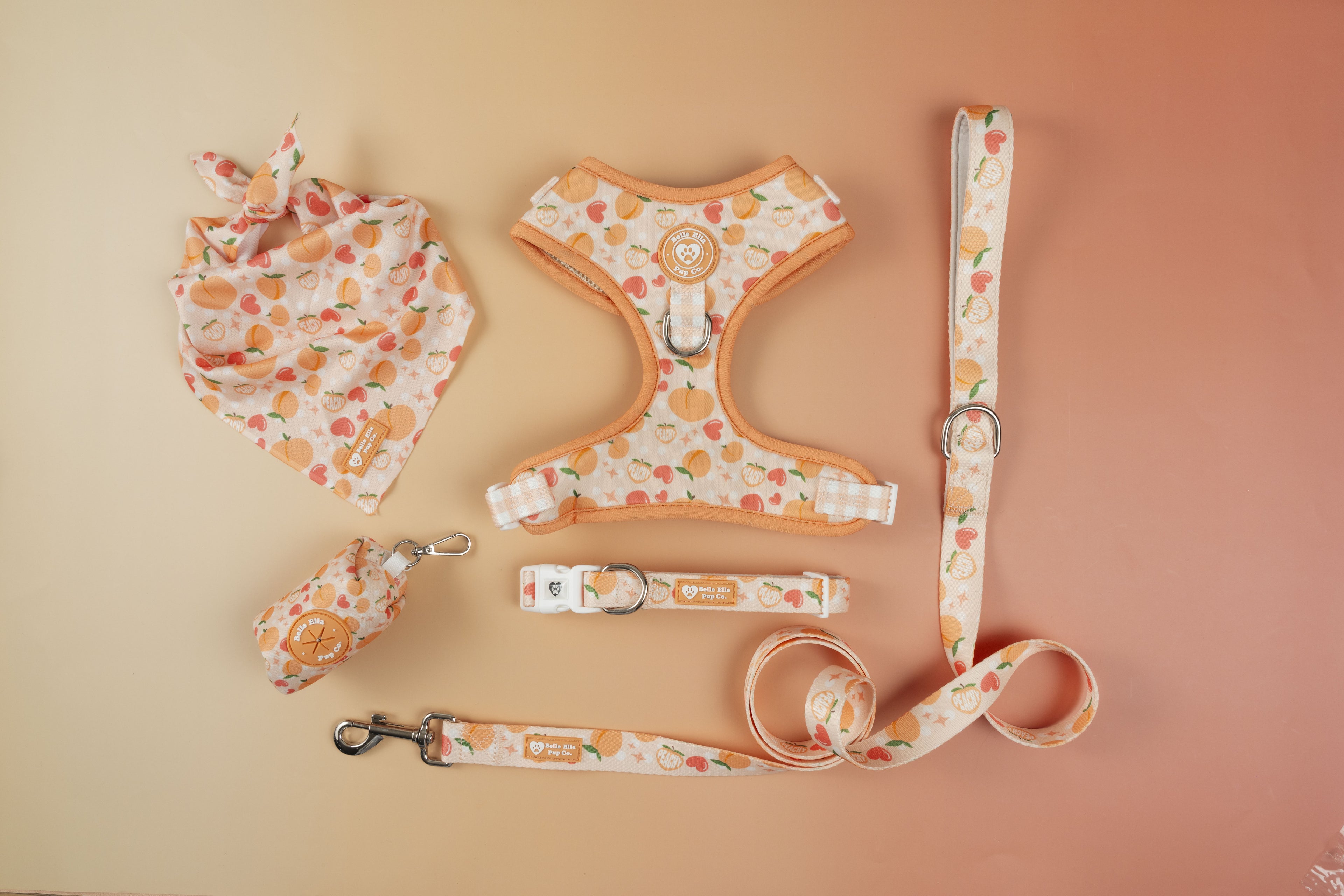 5 pcs. Harness Set - Peach
