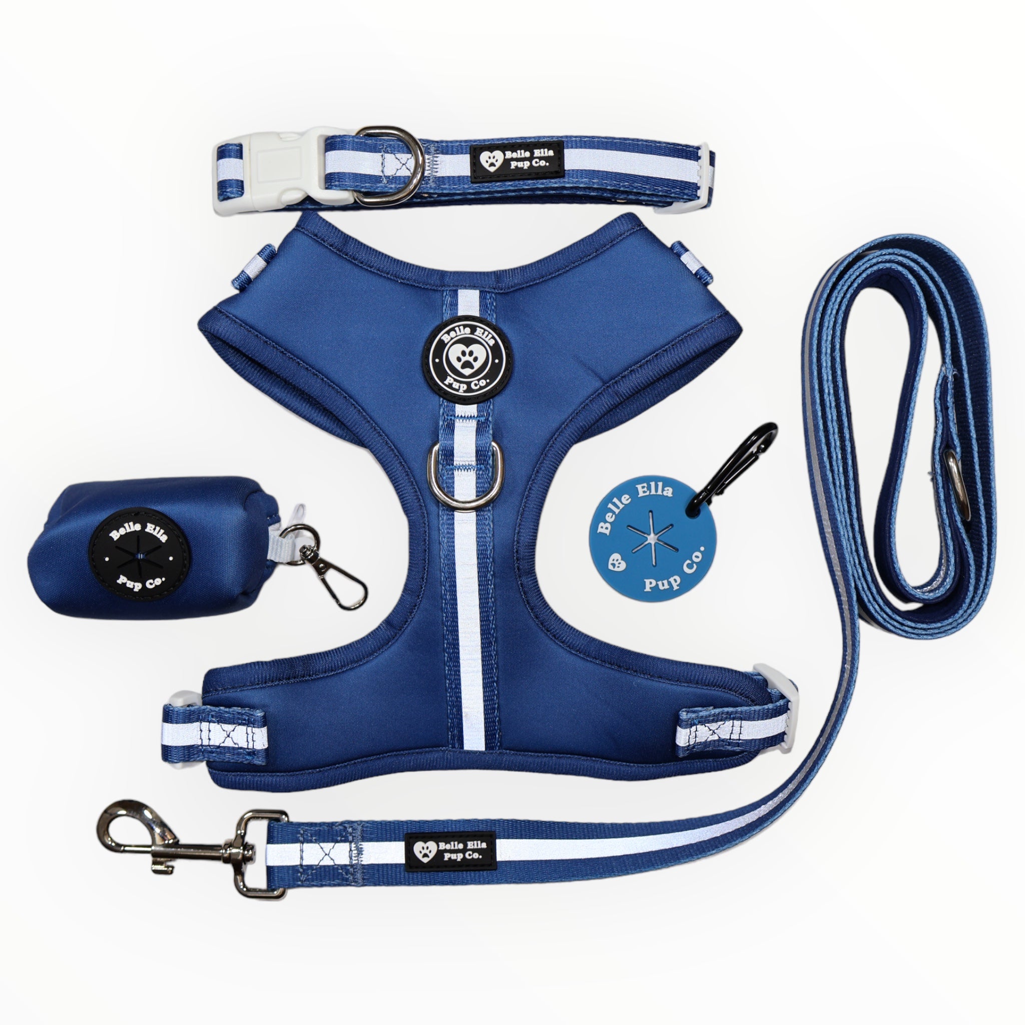 5 pcs. Harness Set - Navy Blue